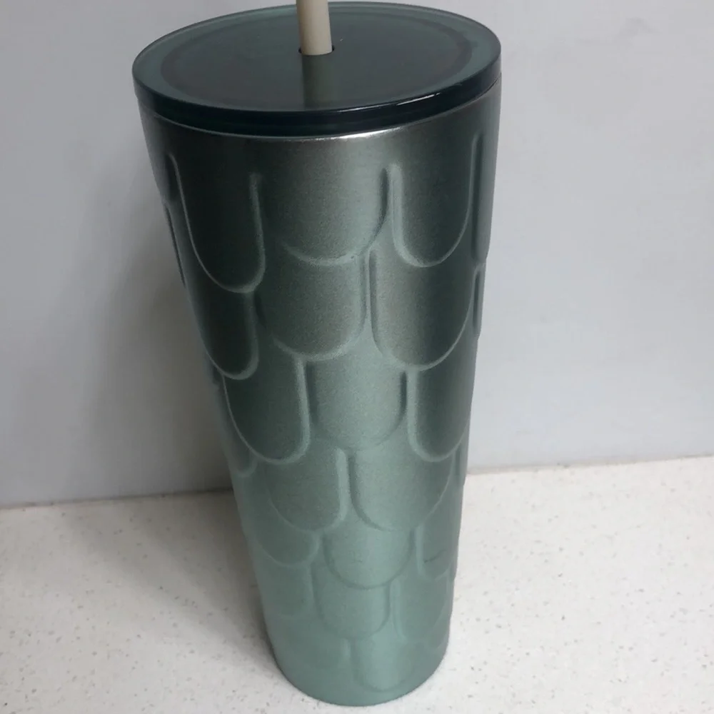 Starbucks Stainless Steel Mermaid Tale Tumbler 24 Ounces